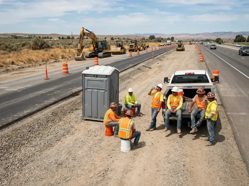 highway-road-construction-crew-007 — frequently asked questions, Porta Potty and Restroom Rentals in Helemano, HI